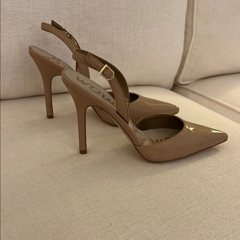 Elegant Tan Stiletto Heels